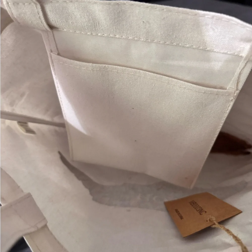 North Carolina Cream Canvas Tote Bag- NEW - Picture 5 of 5